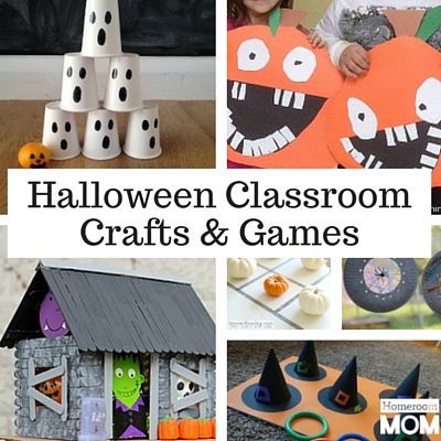 halloween class party crafts and games