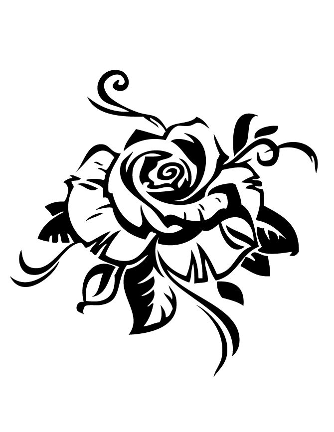 24 best rose tattoo designs printable images on pinterest 24 best rose tattoo designs printable images on pinterest