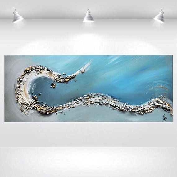Acrylgemälde Leinwandbild direkt vom Künstler abstrakte Kunst abstraktes Gemä...
