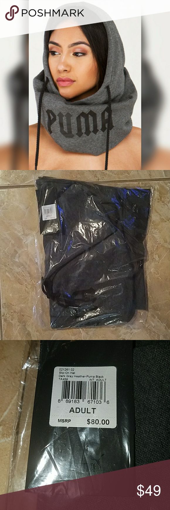 Fenty Puma Rihanna Hoody Slip on Hoodie Hat Brand new never taken out of original packaging. Guaranteed authentic purchased at Puma.com. one size fits all $80 sold out! Accessories Hats