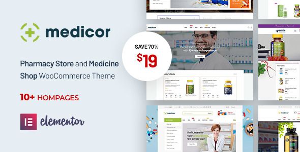 Medical Clinic Pharmacy Woocommerce Wordpress Theme Download