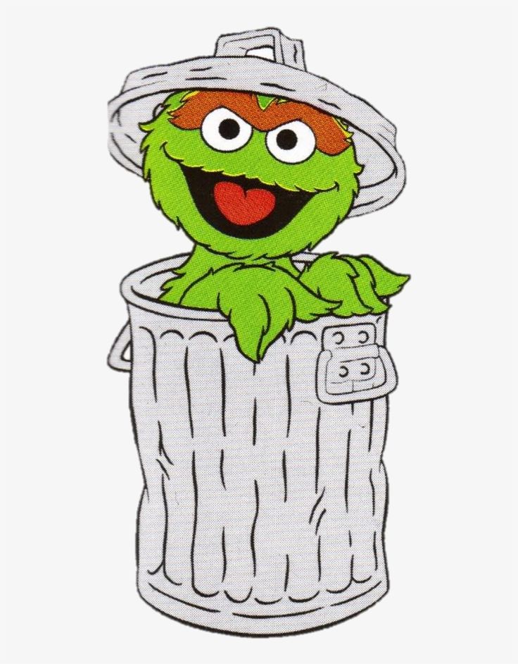 Oscar The Grouch - Oscar Sesame Street Clipart - Free Transparent PNG ...