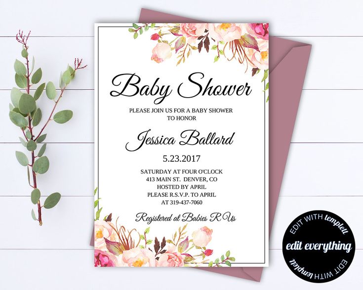 100 best Baby Shower Invitations images on Pinterest
