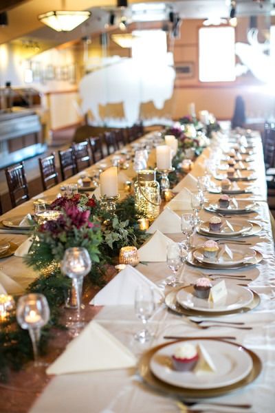 rectangle tables for wedding reception