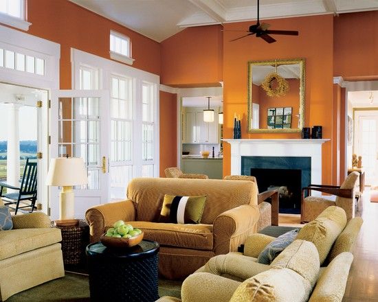 Rooms Painted Orange 95 best orange walls. black furniture images on pinterest | orange Rooms Painted Orange 95 best orange walls. black furniture images on pinterest | orange