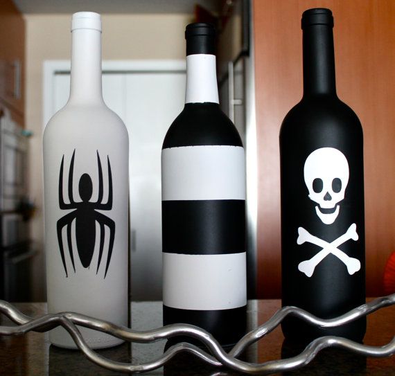 How To Decorate Wine Bottles For Halloween Fair Best 25 Halloween Wine Bottles Ideas On Pinterest Decorative Inspiration How To Decorate Wine Bottles For Halloween Fascinating Best 25 Halloween Wine Bottles Ideas On Pinterest Decorative Design Decoration