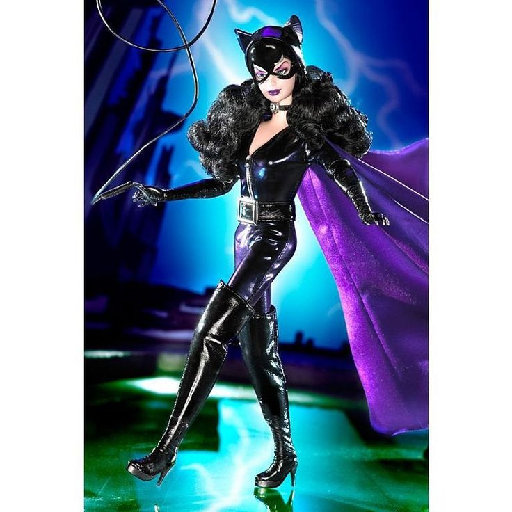 Mattel BARBIE as DC Comics' CATWOMAN Fashion Doll | Etsy in 2022
