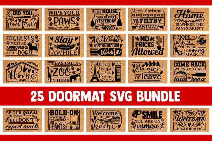 Doormat SVG Bundle funny doormat svg funny quotes svg ...
Funny Bathroom Commercial