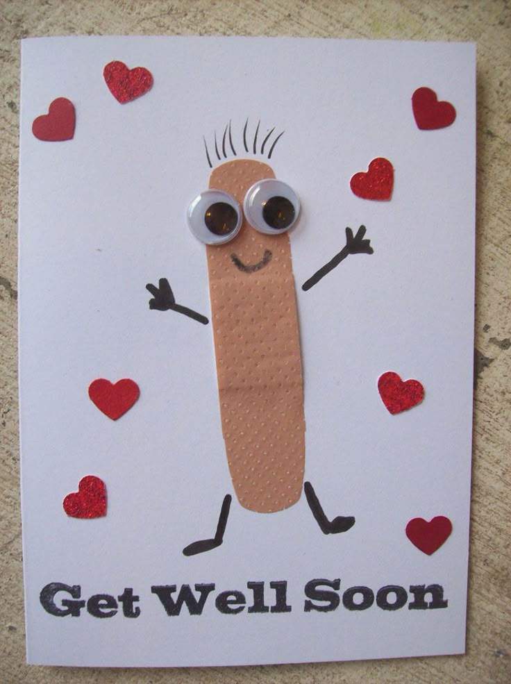 21 Handmade Get Well Soon Cards Ideas