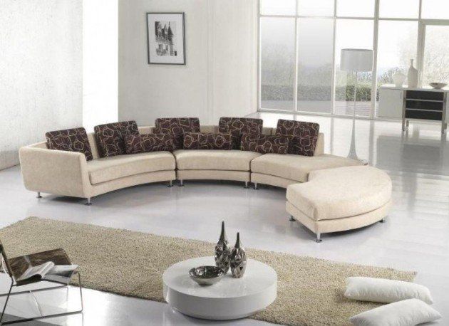 Round sofa set deals