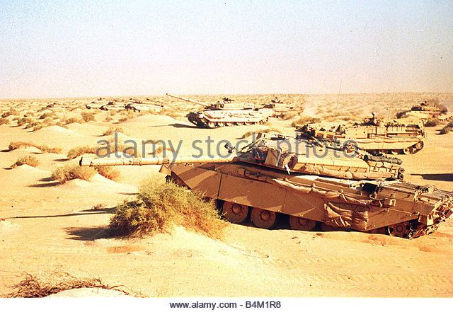 British Challanger Tank Seen Here During A On Line Firing Exercise In Desert Prior To Operation Desert Storm Cirica Stock Im Tanks Military British Army Army