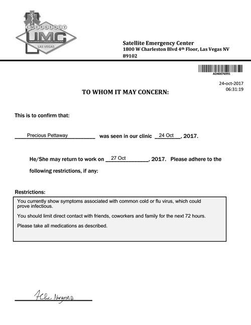 medical not e umc hospital doctors note template dr doctors note saying i can work