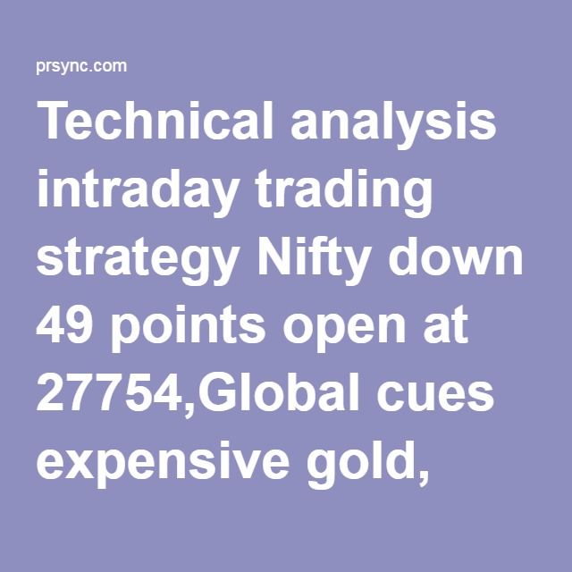Intraday nifty option trading strategies