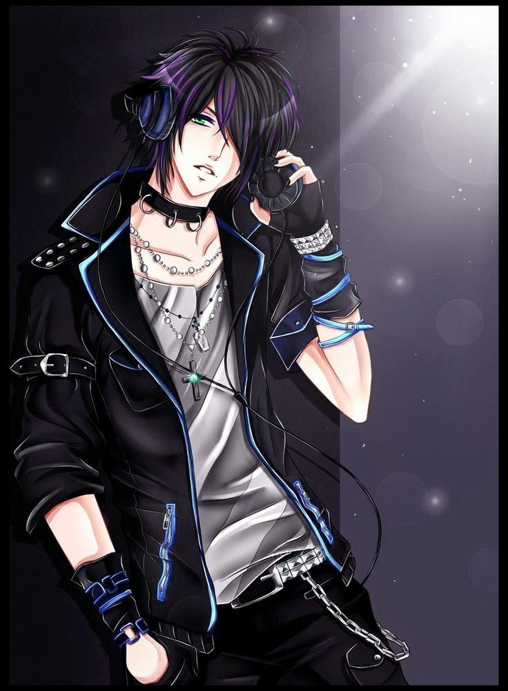 Hot emo anime guy