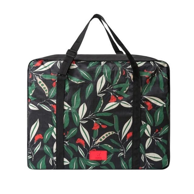 Travel Luggage Duffle Bag Lightweight Portable Handbag Beautiful Floral Pattern Large Capacity Waterproof Foldable Storage Tote
