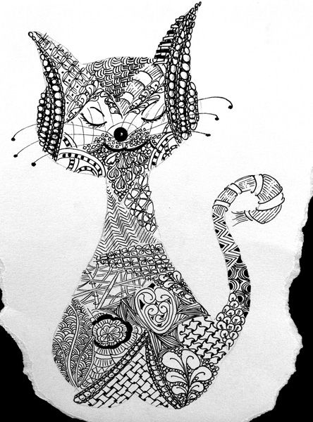 zentangle cat patterns d23816202adcbd6f3d1433d45a5cc3 owl coloring pages