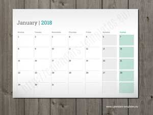 monthly planner templates