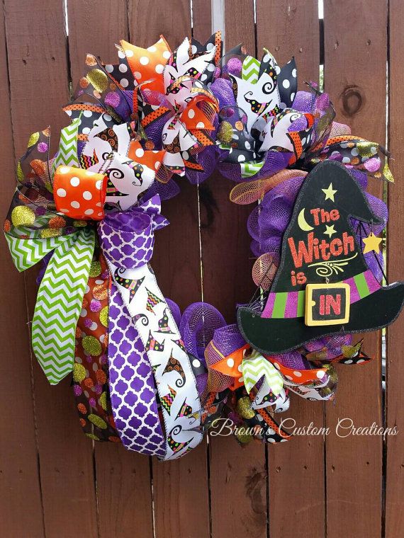 deco mesh slim halloween wreath witch hat wreath fun halloween wreath halloween deco mesh wreath door wreath the witch is in wreath - Halloween Deco deco mesh slim halloween wreath witch hat wreath fun halloween wreath halloween deco mesh wreath door wreath the witch is in wreath - Halloween Deco