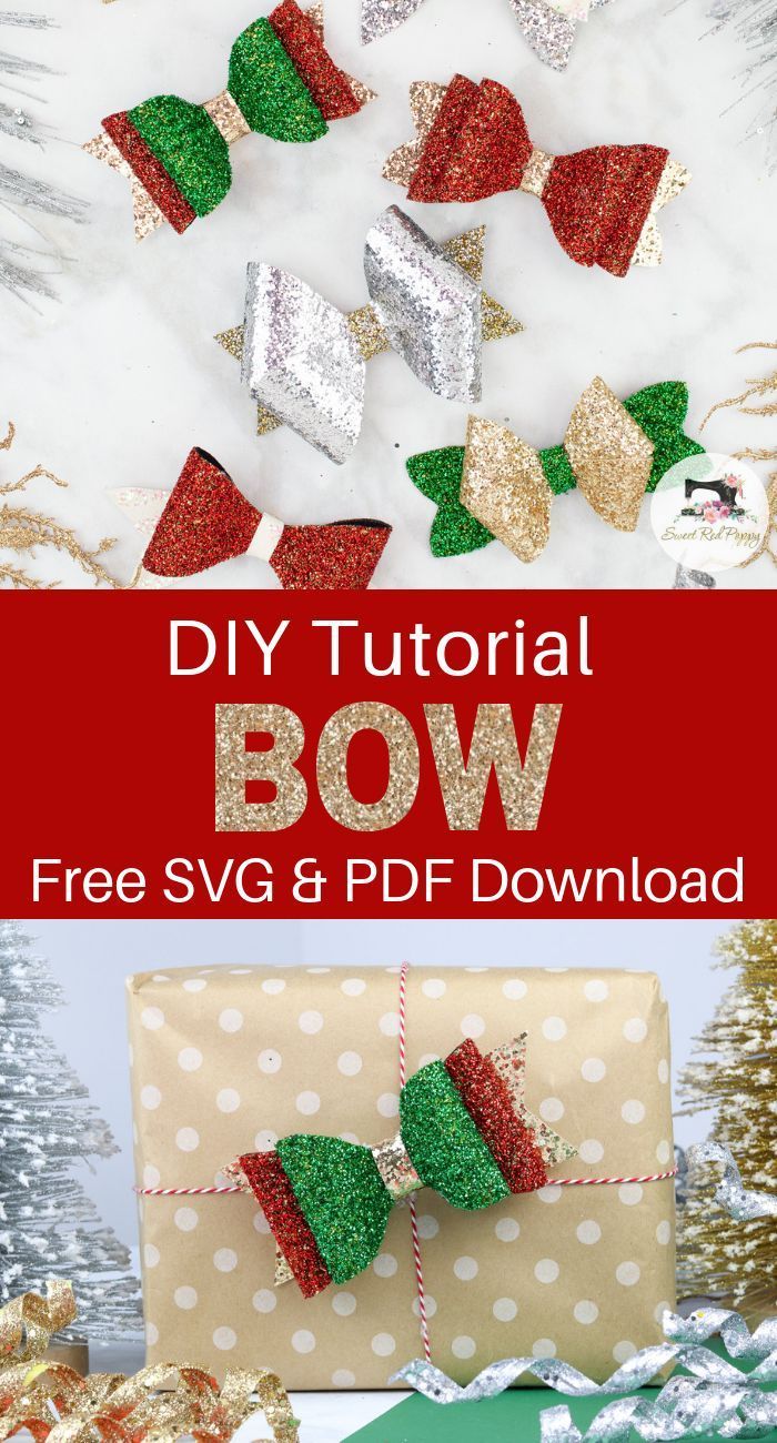 Download How To Make Hair Bows For Christmas Sweet Red Poppy Christmas Hair Bow Tutorial Christmas Hair Bows Affordable Christmas Gifts