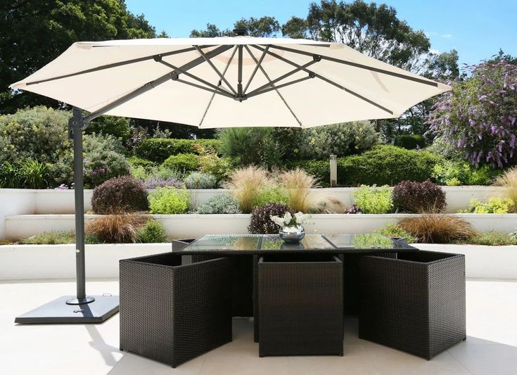 10 Smart Ways To Bring Shade Your Outdoor Space Patio Large Umbrellas Offset Umbrella Large Patio Umbrellas, Sun Garden Umbrella Base