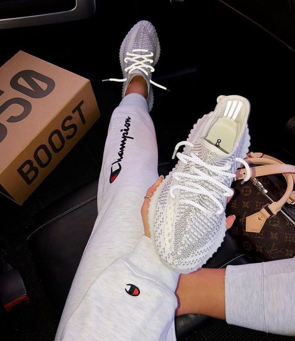 yeezy reflective bianche