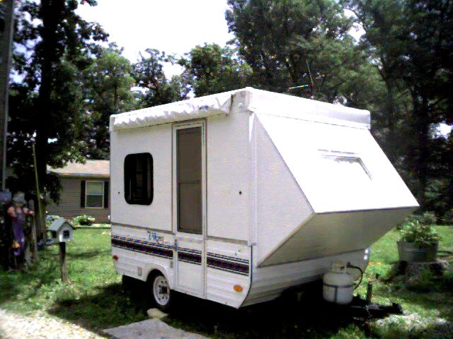 CONVERTED POPUP CAMPER TRAILER CONVERTED POPUP CAMPER TRAILER