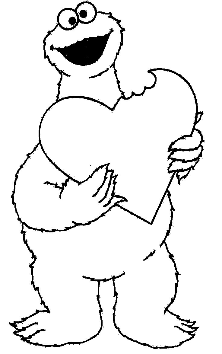 67 best sesame street coloring pages images on pinterest | sesame ... - Cookie Monster Face Coloring Page 67 best sesame street coloring pages images on pinterest | sesame ... - Cookie Monster Face Coloring Page