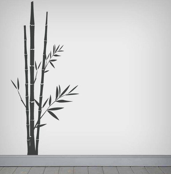 Amazing Vinyl Wall Stickers Durable Decal Decor High Quality UK Giant Bamboo