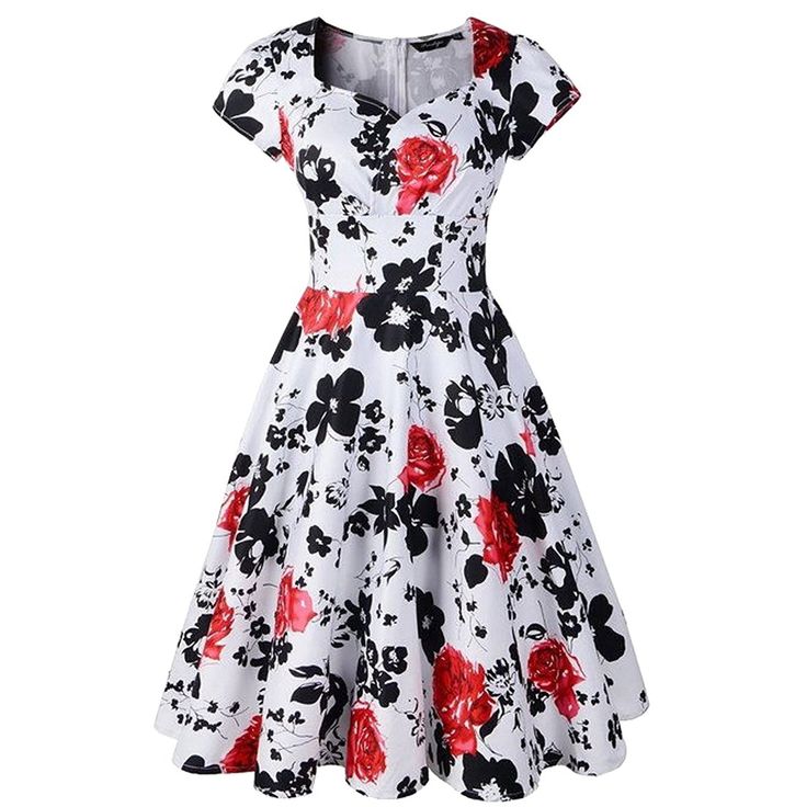 Shengdilu Womens 50s Audrey Autumn Long Sleeve Flared Dress Swing Skaters V043 Shengdilu Womens 50s Audrey Autumn Long Sleeve Flared Dress Swing Skaters V043