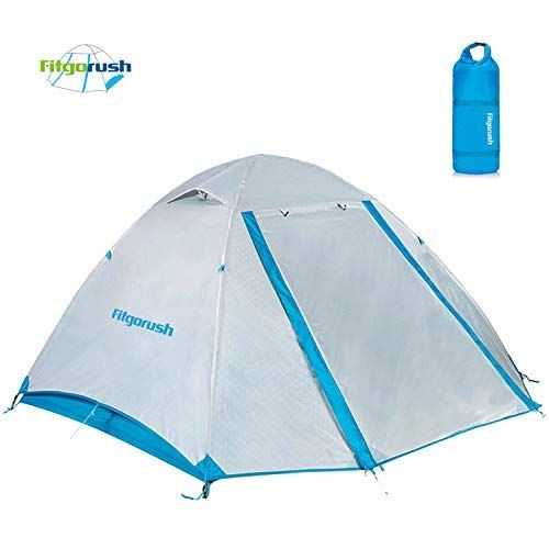 Fitgorush Zelt 2 Personen Camping Zelt Leicht Wasserdicht Kuppelzelt