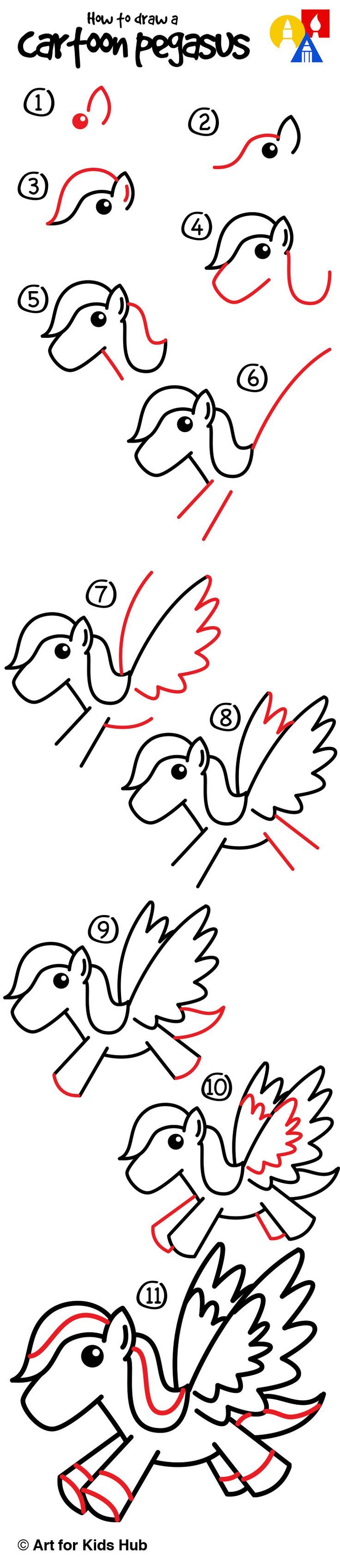 Uncategorized How To Draw A Unicorn With Wings best 25 how to draw unicorn ideas on pinterest drawing a cartoon pegasus art for kids hub