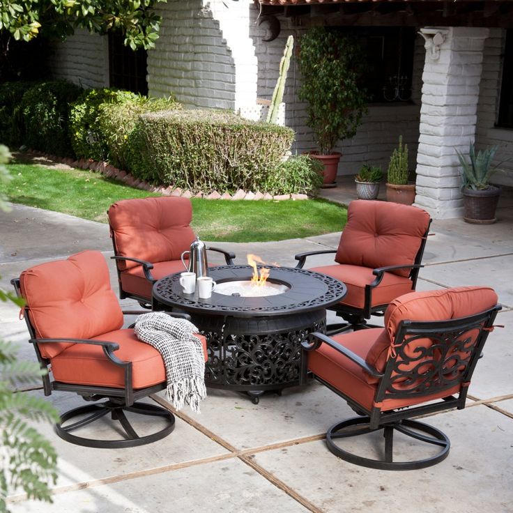 Garden Furniture With Fire Pit top 25+ best fire pit patio set ideas on pinterest | patio sets Garden Furniture With Fire Pit top 25+ best fire pit patio set ideas on pinterest | patio sets