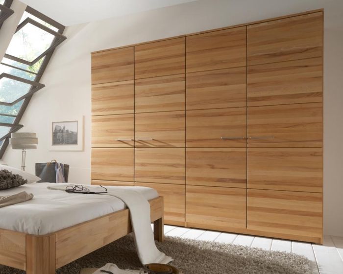 Kleiderschrank aus Massivholz holt die Natur ins Kleiderschrank aus Massivholz holt die Natur ins Schlafzimmer