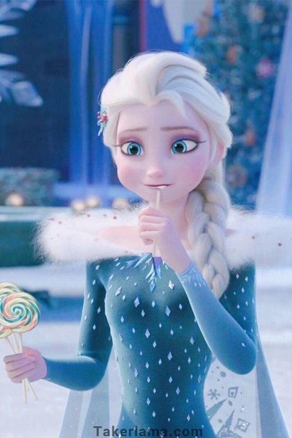 Elsa Ve Lolipop Disney Princess Elsa Disney Princess Art Disney Frozen Elsa
