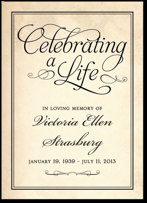 <strong>Memorial Cards Templates</strong> | Funeral Cards Template ... Free memorial service card templates