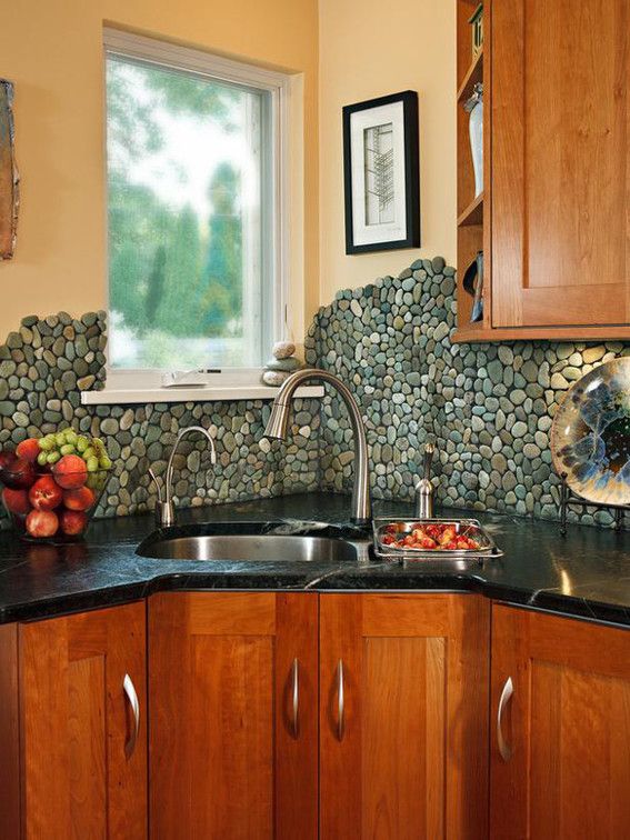 Unusual Kitchen Backsplash Ideas Part - 21: Eye Candy: 11 Totally Unique DIY Kitchen Backsplash Ideas
