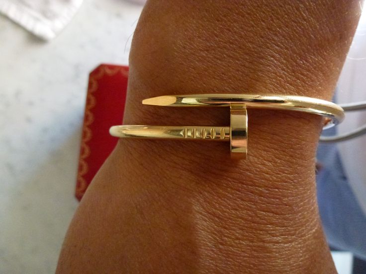 9 Best Cartier Juste Un Clou Images On Pinterest Ps And Cartier Juste Un Clou Bracelet In Yellow Gold Tres Chic