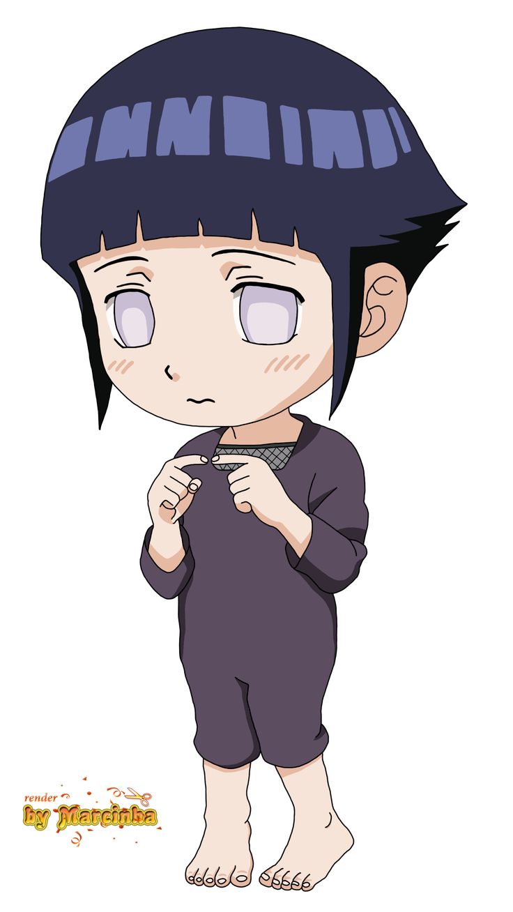 render hinata hyuga childhood by marcinha20