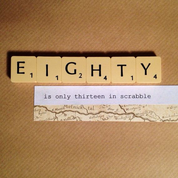 words for 80th birthday card