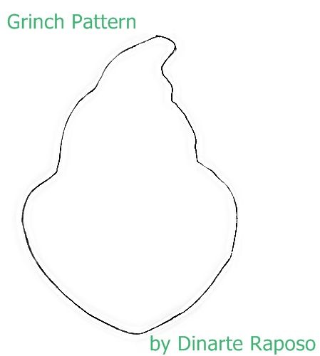 grinch pattern by me d i y made by me pinterest grinch stole christmas decorations