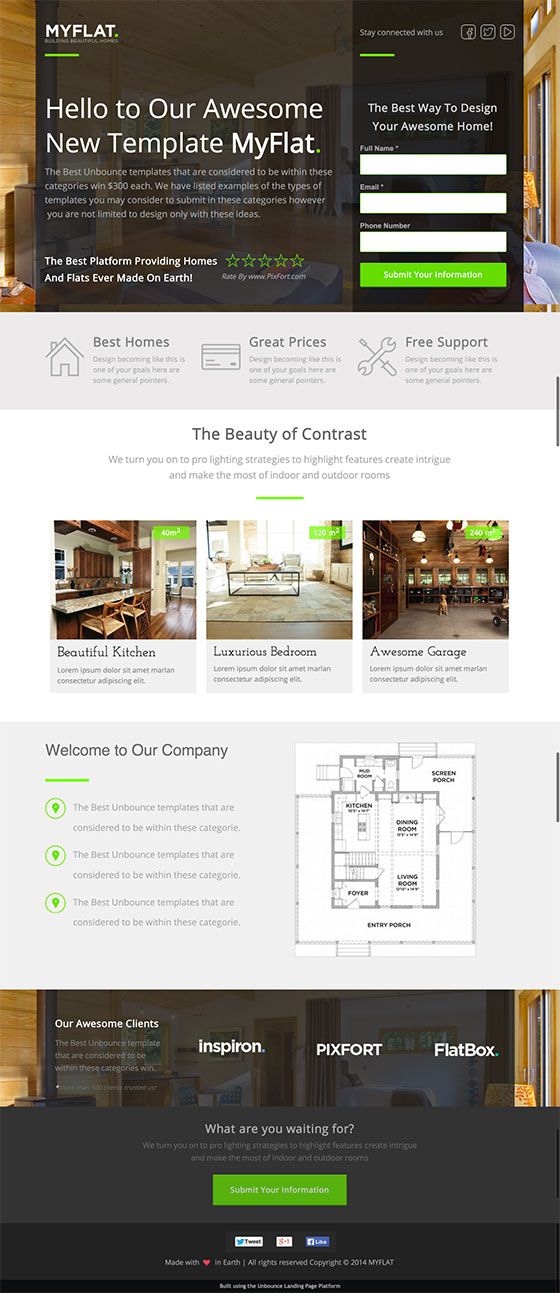 word web page templates