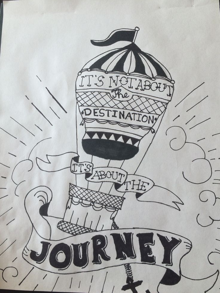 #journey #quote #drawings #doodle | Doodles, Art inspo, Drawings