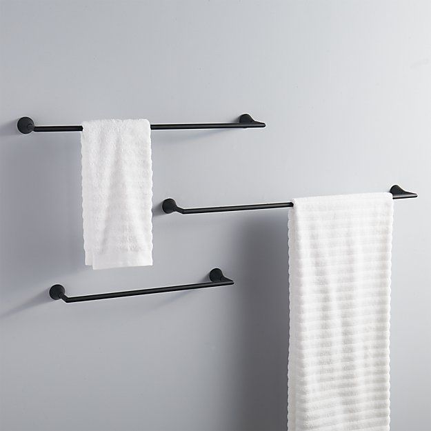 Black Towel Bars Clean Straightforward Silhouette In Modern Black Towel Bars Clean Straightforward Silhouette In Modern Matte Elevates Towels With Chi Project Warman Home Townhouse Conversion