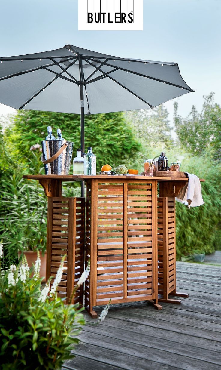 Jederzeit Feierbereit TURNTABLE Bar by BUTLERS in 2022 Gartenmöbel