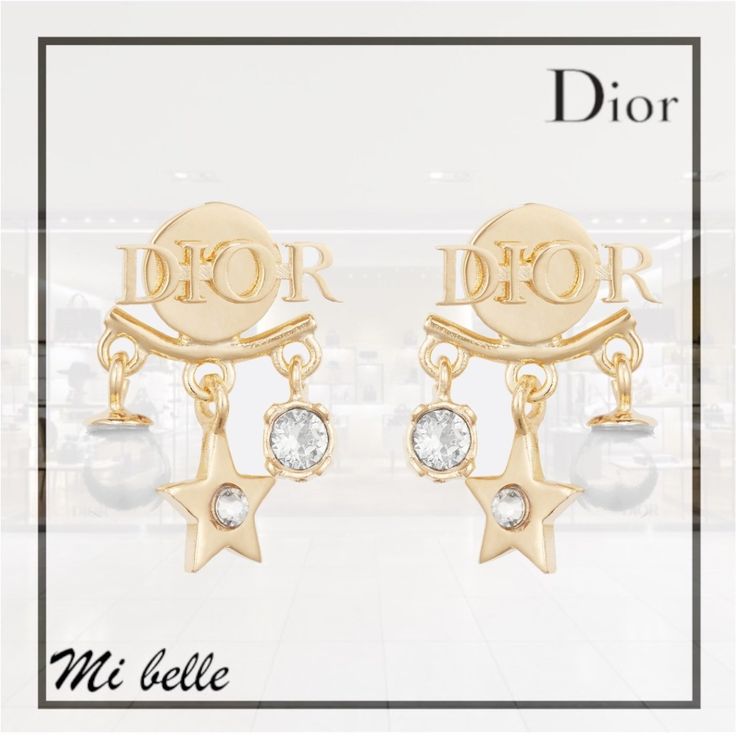 Christian Dior DIOREVOLUTION Star Earrings (E1169DVORS_D301) in