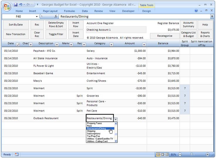 free excel budgeting spreadsheet