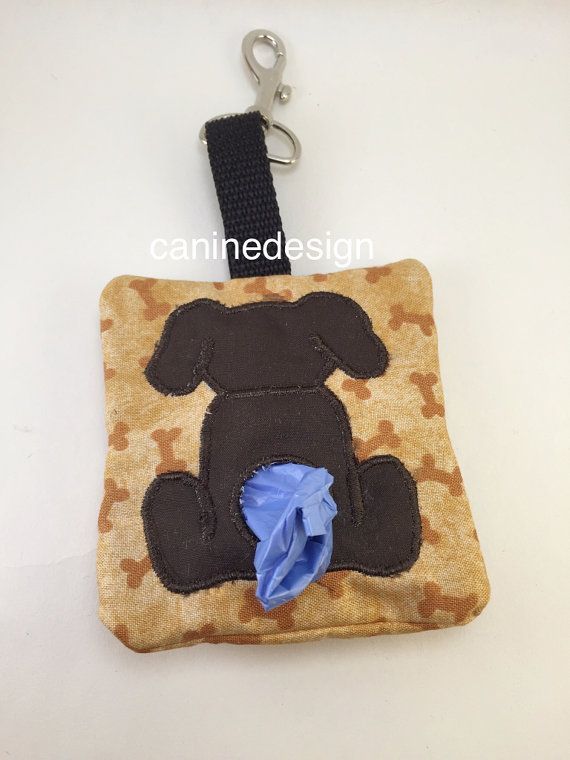 Hundebeutel-Spender Brown Hundeknochen-Haustier-Abfallbeutel von caninedesign. S...