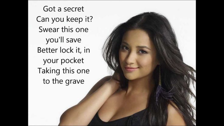 Words To Pretty Little Liars Theme Song Pretty Little Liars Theme Song With Lyrics | Pretty little liars