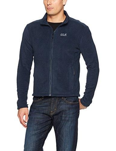 Jack Wolfskin Herren Fleecejacke Moonrise, blau (night blue Jack Wolfskin Moonrise Jacke Herren günstig online bestellen✓