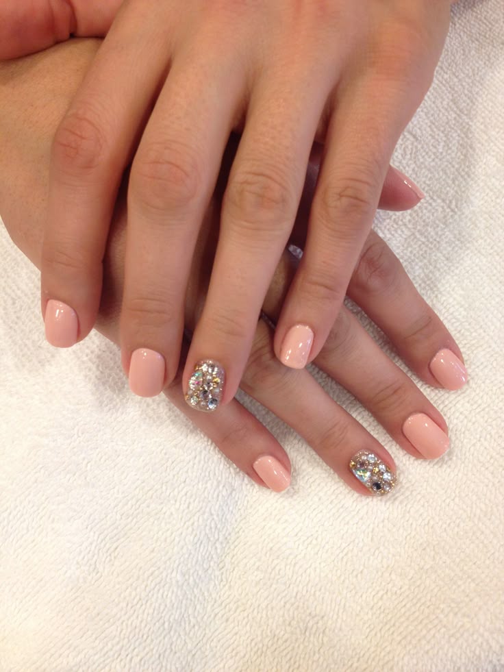 Best 10+ Peach Nails Ideas On Pinterest Summer Pedicure Colors Gel nail peach and sparkle cute for Valentine's Day - Best 10+ Peach Nails Ideas On Pinterest Summer Pedicure Colors